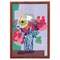 12" x 16" Hot Pink Cut Out Framed Wall Art, Contemporary Home Décor, Glass Facing and Hanging Hardware Included